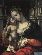 Jan Gossaert Mabuse The Virgin and Child Spain oil painting artist